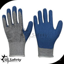 SRSAFETY guantes de goma azul guantes resistentes al corte de látex